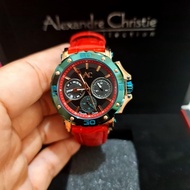 jam tangan Alexandre Christie ac9205 redrose 9205 original