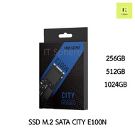 SSD M.2 SATA 256GB, 512GB, 1024GB  Hiksemi City E100N (SSD HIKSEMI CITY E100N M.2 : HS‐SSD‐E100N) ประกัน 3 ปี
