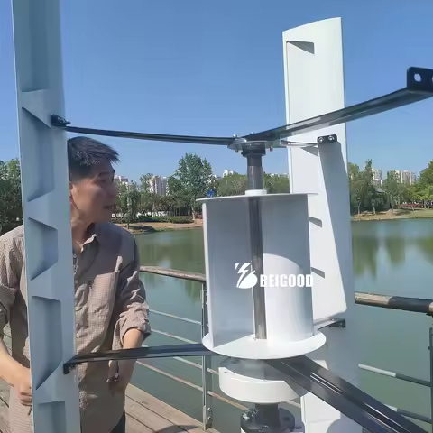 8000W Vertical Wind Turbine Portable Wind Power Generator Kit Wind Generators for Home Use Turbine G