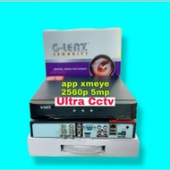 CCTV DVR 4CH XMEYE 5MP HYBRID CAN ALL NEWEST CCTV CAMERA