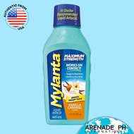 Mylanta Antacid and Gas Relief Maximum Strength Formula Vanilla Caramel Flavor 12 Fluid Ounce