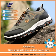 2023 New Plus Size(39-48)Outdoor Hiking Shoes for Men Flat Rubber Slip On Sport Shoes for Men Climbing Walking Shoes Camping Trekking Shoes Casual Shoes