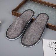 KY&amp; Disposable Slippers Wholesale Five-Star Hotel Beauty Salon Hotel B &amp; B Travel Non-Slip Linen Slippers VAZX