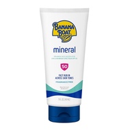 Banana Boat Mineral Sunscreen SPF 50 Lotion, 5Fl Oz | Zinc Oxide Sunscreen Lotion, Beach Essentials,
