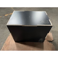 Wooden Jumping Box Jumping Stool Black Comprehensive Physical Training Plyo Boxes Gym Cool