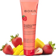 BOKA Kids Fluoride Free Toothpaste 113g - Strawberry Mango Flavour