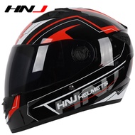 HNJ Helmet Full Face Electric Motorcycle Helmet Motor
