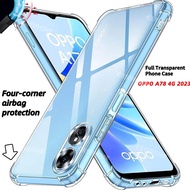 Oppo A78 4G 2023 Airbag Clear Casing For OPPO A78 4G 5G OppoA78 A78 78A 4G 5G CPH2565 CPH2483 2023 S