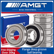 AMGT Flanged Deep Groove Ball Bearings F6305 F6306 F6307 F6308 F6309 F6310 F6311