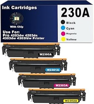 SkyPrint 230A Toner Cartridge High Capacity W2300A W2301A W2302A W2303A Compatible 230A Toner Use fo