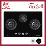 Turbo Incanto T773GV 77cm 3 Burners Built-In Glass Hob