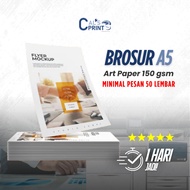 Print A5 Brochures, Custom A5 Size Flyer, A5 Brochures, 150gsm Art Paper Printing