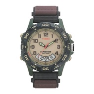 [TIMEX] TIMEX Expedition Combo Watch Brown Dial Brown Nylon Strap T45181 Men’s [Imported Item] [Watc