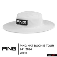 PING HAT BOONIE TOUR 241 2024 PING HAT MEN หมวกกอล์ฟ หมวกกีฬาผู้ชาย หมวกบักเก็ต