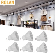 Rolan MR11 Light Bulb  360lm Ceramic Base GU4 Wide Illumination Area 6Pcs for Landscape Areas