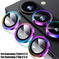 Positioning Backplate Metal Ring Lens for Samsung Gaalxy Z Fold 7 6 5 4 Camera Protector for Z Flip 