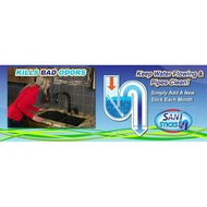Sani Stick Drain Stick Odour Removal/Stick Pencegah Bau Busuk Sinki,Lubang Bilik Air,Pencegah Sinki Tersumbat