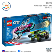 LEGO City 60396 Modified Race Cars (359 Pieces) สำหรับเด็กอายุ 6 ปีขึ้นไป Brick Toy ตัวต่อ เลโก้ ของ