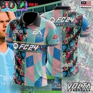 2025 GAMES FOOTBALL EDITION 3D POLO SHIRT