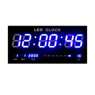 Digital Wall Clock Led Wall Clock SMS-4622 Blue