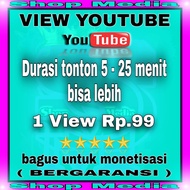 viewers youtube durasi tonton 5-25 menit bagus untuk channel monet ataupun belum monet