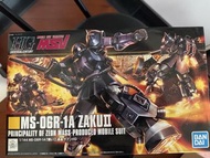 HG MSV 1/144 MS-06R-1A ZAKU II 黑色三連星