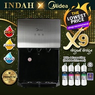 Midea Mild Alkaline Water Dispenser Hot Normal Cold X Series X9 / X11 With 4 JAKIM Halal Korea Technology Water Filter