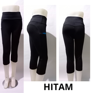 celana training wanita melar / Legging senam 7/8 haigh waist 003 GAW /celana senam 7 per 8 / senam