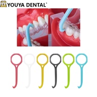 10pcs Braces Extractor Plastic Hook  Aligner Remove Invisible Removable Braces Clear Aligner