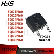 5Pieces Original FQD1N60  FQD2N60 FQD4N60 FQD5N50  FQD5N60 FQD6N60 FQD7N60 FQD8N60 TO-252 NEW In Sto