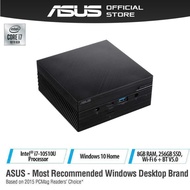 ASUS MINI PC PN62-B7590ZT Intel® Core™ i7-10710U Processor, 8GB 2666MHz DDR4, 256GB M.2 SSD, Windows 10 Home, Compact and Lightweight, VESA-mountable