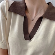 V44 women's necklace with simple and fashionable design