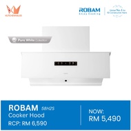 ROBAM WHITE PEARL COLLECTION 58H2S TRUE AUTO TECH AI HOOD CXW-260-58H2S (OWN FLEET DELIVERY)