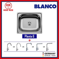 [BUNDLE] Blanco Plenta 6 Stainless Steel Kitchen Sink + Blanco Kitchen Sink Mixer Chrome