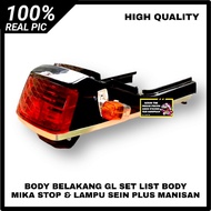 COVER BODI BODY BELAKANG GL SET LIST BODY MIKA STOPLAMP DAN LAMPU SEIN PALU KOTAK BOHLAM PLUS MANISA