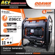 OGAWA GW7500I 236CC 9HP Gasoline Inverter Generator / 5.5kW 3600RPM