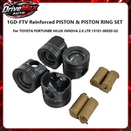 Yokozon 1GD-FTV Reinforced PISTON & PISTON RING SET For TOYOTA FORTUNER HILUX INNOVA 2.8 LTR