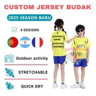 jersi custom nama nombor budak jersi bola kids jersey custom jersi baju budak kids jersey set