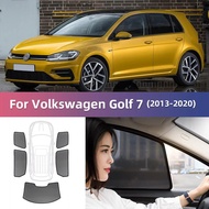 Car Sunshade For Volkswagen VW Golf 7 MK7 2013-2020 Golf7 Front Windshield Curtain Magnetic Car Suns