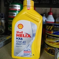 Oli Shell Helix HX6 10w 40 1L oli mobil bensin diesel JAMIN ORI ASLI