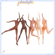 [Shinelight] 11 Movable Joints African Doll Nude Body ck Skin Kids Pretty Girl Toy Gift [MY]