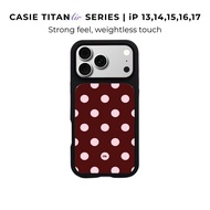 CASIE Titan Air | Light feel Drop-Proof Case | Magnetic | 365Protection | Club Burgundy | Dot Societ