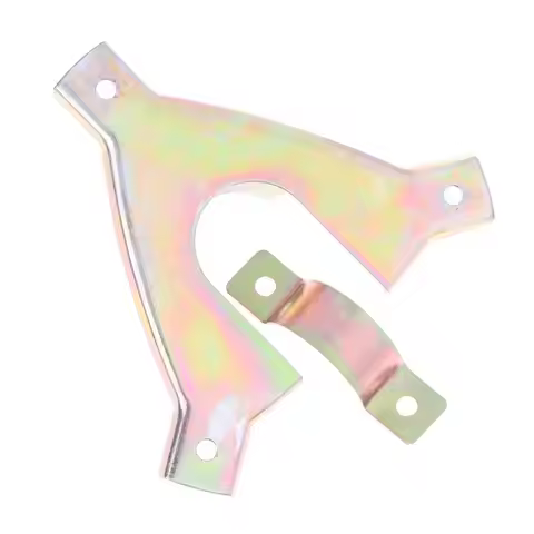 TV Antenna Clamp Ku Band LNB Holder For Fixed Ku Band LNB On C Band Dish Antenna Triangular Metal Cl