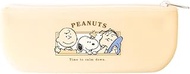 Tee's Factory SN-5543923FR Snoopy Soft Silicone Multi Case, Friends, Approx. H 2.7 x W 7.3 x D 0.9 i