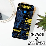 G4 - HUAWEI NOVA 3i Silicone - HUAWEI NOVA 3i pro camera Softcase - AESTHETIC Motif - Flexible rubbe