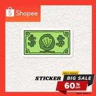 HP AESTHETIC SPONGEBOB SQUAREPANTS DOLLAR STICKER UK 8CM WATERPROOF VINYL LAPTOP HELMET STICKER/ MOT