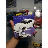 Hot Wheels Porsche 993 RWB Silhouettes CARD INTER