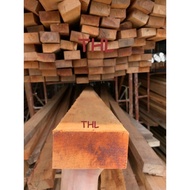 Kayu Balau 2 X 4 Balau Timber / Hardwood.CUSTOM SIZE feet TIMBER KAYU (bukan ketam kayu)