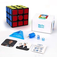 MoYu RS3M 2020 3x3 Magnetic Speed Cube 3x3x3 Magnet Magic Cube Black with Sticker