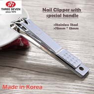Three Seven 777 Original Nail Clipper (Made in Korea) Curve Cutter 3d handle